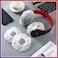 Hoteam 500 Pcs Disposable Headphone Covers NonWoven Sanitary Headphone Hygiene Covers for OverEar Headphones 811cm Ideal for Gyms Salons Call Centers Shared Headsets White