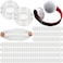 Hoteam 500 Pcs Disposable Headphone Covers NonWoven Sanitary Headphone Hygiene Covers for OverEar Headphones 811cm Ideal for Gyms Salons Call Centers Shared Headsets White