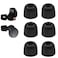 JNSA Replacement for WF 1000XM4 1000XM5 C700n Linkbuds S Memory Foam Ear Tips Noise Canceling Foam Eartips Ear Plug Ear Tip M Size 3 Pairs Fit in Case BlackMedium Size Foam4XM4B3PM
