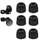 JNSA Replacement for WF 1000XM4 1000XM5 C700n Linkbuds S Memory Foam Ear Tips Noise Canceling Foam Eartips Ear Plug Ear Tip M Size 3 Pairs Fit in Case BlackMedium Size Foam4XM4B3PM