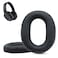 Krone Kalpasmos Ear Pads for Sony MDRRF995RK Headphones Also Compatible with Sony MDRRF895RK Sony WHRF400R Wireless Headphone Replacement Ear Cushions Soft Memory Foam Ear Cup Leather PadsBlack