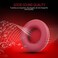 Krone Kalpasmos Earpad Replacement for Beats Solo 2 3 WirelessWired Headphone Ear Cushion Premium Protein Leather Memory Foam with Kits Superb Comfortable Easy to Install Red
