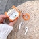 LEWOTE Silicone Funny Case Cover Compatible for Apple Airpods 12Cute Animal DesignCute Tiger