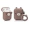 LEWOTE Silicone Funny Case Cover Compatible for Apple Airpods 12Cute Animal DesignSmall Brown Bear