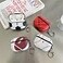 LEWOTE Leather Case Compatible with Apple Airpods 3 Funny Cute CoverBasketball
