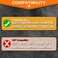 TRANSTEK Live 650 BTNC E65BTNC Ear Pads Compatible with JBL E65 E65BTNC Duet NCLive 650BTNC Live 660 BTNC Headphones I Replacement Ear Cushion with ComfortableGel Foam Grey Fabric