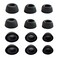 Luckvan Earbuds Tips for Jabra Elite 85t Ear Tips Replacement for Jabra 85t True Wireless Earbuds Black