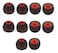 Earbudz Medium Replacement Silicone Eartips Eargels Earbuds Ear Tips Compatible with Senso Zeus Otium Hussar Sony MDR Tozo Mpow Headphones Earphones Medium 5 Pairs