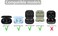BLLQ Memory Foam Tips Compatible with Galaxy Buds ProGalaxy Buds 2 Galaxy Buds Plus Replacement Ear Tips Perfect Noise Cancellation Fit in Case 6 Pairs 3 Size Foam Tips Black Foam GBP6P