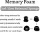 BLLQ Memory Foam Tips Compatible with Galaxy Buds ProGalaxy Buds 2 Galaxy Buds Plus Replacement Ear Tips Perfect Noise Cancellation Fit in Case 6 Pairs 3 Size Foam Tips Black Foam GBP6P