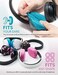 mimimamo Mimimamo Super Stretch Headphone Cover M Size Ocean