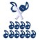 OneCut 5 Pairs Silicone Ear Tips Compatible for AirPods 12Silicone Soft AntiSlip Sport Earbud Tips AntiDrop Ear Hook Gel Headphones Earphones Protective Accessories Tips Blue