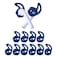 OneCut 5 Pairs Silicone Ear Tips Compatible for AirPods 12Silicone Soft AntiSlip Sport Earbud Tips AntiDrop Ear Hook Gel Headphones Earphones Protective Accessories Tips Blue