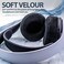 TRANSTEK PS5 Earpads Replacement Ear Pads for PlayStation 5 Pulse 3D PS5 Headset PS5 Ear CushionsEar Cups Soft Velour