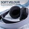 TRANSTEK PS5 Earpads Replacement Ear Pads for PlayStation 5 Pulse 3D PS5 Headset PS5 Ear CushionsEar Cups Soft Velour