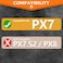 TRANSTEK PX7 Ear Pads Replacement Ear Cushion Foam Compatible with Bowers Wilkins Px7 Headphone I Not Compatible with PX7 S2 and PX8 Soft Velour