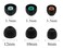 Rayker Earbud Tips Eartips Replacement for SONY InEar Headphone Noise Isolation Ultra Comfort Silicone Tips Perfect Fit in Ear Canal 3 Pairs SML Size Compatible with SONY