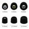 Rayker Memory Foam Compatible with Jay Bird X X2 X3 Earbud Tips Earpads Ear Adapter Noise Isolation Ultra Comfort Memory Foam Eartips in Ear Canal 3 Pairs Large Size JX