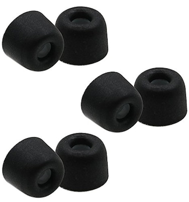 Rayker Memory Foam Compatible with Jay Bird X X2 X3 Earbud Tips Earpads Ear Adapter Noise Isolation Ultra Comfort Memory Foam Eartips in Ear Canal 3 Pairs Large Size JX