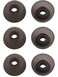 Rayker Replacement Ear Tips for Jabra Elite Active 65t 75t Headphones Soft Silicone Earbud Covers 3 Pairs Large Gray