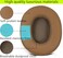AKHQC Replacement Ear pad Compatible with Skullcandy Crusher WirelessCrusher360Hesh3Hesh ANCHesh EvoVenue ANCCrusher EvoCrusher ANC Headset Ear pad Earthy Yellow