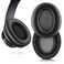 XBERSTAR Replacement Ear Pads for Anker Soundcore Life Q20 Q20 BT Softer Leather Luxurious Memory Foam Added Thickness Enhanced Noise Isolation Black