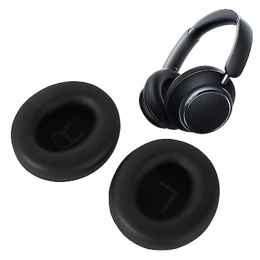 GOWENIC Replacement Ear Pads Professional Cushions with Soft Protein Leather Memory Foam Added Thickness Black for OverEar Headphones