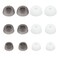 WKYMY Replacement Eartip Ear Buds Tips Compatible with Jabra Elite 75t Headphone6 Pairs Replacement Silicone Tips Compatible with Jabra Elite 75t 65t Active 7 Pro SML