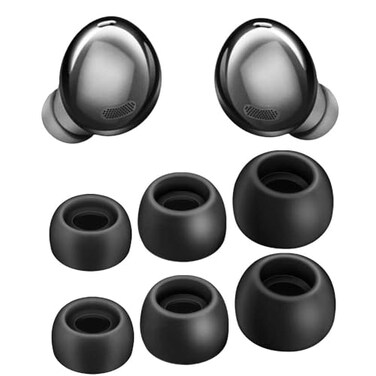 SENLIXIN Replacement Eartips for Samsung Galaxy Buds Pro Headphones Silicone Earbuds Ear Tips Buds Set Fit in Case