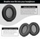 Elecphbo Replacement Q20i Earpads for Anker Soundcore Life Q20 Headphones with Comfortable Memory Foam Protein Leather Ear Cup Cover Cushions Repair Part Black