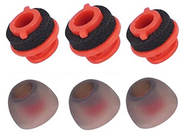 Wiki VALLEY Replacement Silicone Ear Tips for Plantronics Voyager 5200 Set of 3 Eartips for Poly Voyager 5200 Replacement Eartip AdapterSmall Medium Large