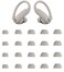 Rqker Eartips Compatible with Powerbeats Pro 2 Earbuds 10 Pairs XSSMLXL Sizes Soft Silicone Ear Tips Replacement Earbuds Tips Compatible with Powerbeats PB Pro 2 10 Pairs Quick Sand