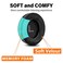 TRANSTEK SHP9500 Replacement Ear Pads Compatible with SHP9500 OverEar Headphones I Memory Foam Ear Cushions with Breathable Hole Hybrid