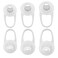 D & Soft Silicone Ear Gel Covers 3 Pairs Rubber Tips Arch Support SmallMediumLarge Bluetooth Earbud Earphone Accessories Clear