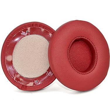 Sodorous Solo3 Ear Pads Cushions Replacement for Beats Solo 2 Solo 3 Wireless OnEar Headphones Ear Cushions Memory Foam Earpads with Soft Protein LeatherWine Red