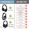 SOPROM Headband Kit Replacement for Bose QC35 QuietComfort 35 II QC35 ii Headphones Headstrap Pad with Protein Leather and Memory Foam Easy DIY InstallationSilver