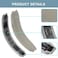 SOPROM Headband Kit Replacement for Bose QC35 QuietComfort 35 II QC35 ii Headphones Headstrap Pad with Protein Leather and Memory Foam Easy DIY InstallationSilver