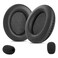 TaiZiChangQin LX3000 Ear Pads Replacement Compatible with Microsoft Lifechat LX3000 LX3000 LX 3000 Headphones Earpads Ear Cushions Mic Foam Kit Black