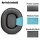 TaiZiChangQin Upgrade Ear Pads Cushion Memory Foam Replacement Compatible with Redragon H510 Zeus Wired Gaming Headphone Thicker Earpads