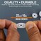 TENNMAK Ear Tips Replacement for Nothing Ear 2 Nothing Ear a Nothing Ear 3 CMF BudsCMF Buds 2a CMF Buds Pro Pro 2 Status Audio Between PRO 3ANC OnyxASUS ROG Cetra Earbuds White
