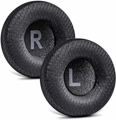 TRANSTEK Replacement Earpads Ear Cushion Compatible with Jabra REVO WirelessWired I Thicker Memory Foam Breathable Mesh
