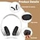 Tvoip 100Pcs Black NonWoven Sanitary Headphone Ear Cover Disposable Super Stretch Covers Washable for Most On Ear Headphones Earpads 65 cm 26 Inch