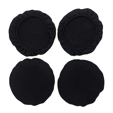 Tvoip 2pairs4pcs Universal Stretchable Headphone Cover Washable Ear Cup Covers Fabric Headset Ear Pad Cover OnEar Headphones Earpads 354433911cm