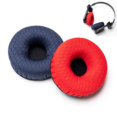 Voarmaks Premium Foam Ear Pads Cushions Compatible with Koss Porta Pro PP KSC35 KSC75 KSC55 Headphone BlueRed