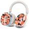 WC SweatZ XM5 Patented Earpad Sweat Covers for Sony WH1000XM5 by Wicked Cushions Full 360 Earpad Protection Sweatproof Easily Washable Orange Prism