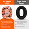 WC SweatZ XM5 Patented Earpad Sweat Covers for Sony WH1000XM5 by Wicked Cushions Full 360 Earpad Protection Sweatproof Easily Washable Orange Prism