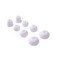 JustEarbuds White Replacement Earbud Tips for Beats Powerbeats3 Wireless Stereo Headphones Small Medium Large and Double Flange White
