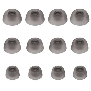 WKYMY Earbud Replacement Tips Silicone Ear Tips Compatible with Jabra Elite 75t65t7pro Headphone Earbud Covers 6 Pairs S M L
