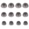 WKYMY Earbud Replacement Tips Silicone Ear Tips Compatible with Jabra Elite 75t65t7pro Headphone Earbud Covers 6 Pairs S M L