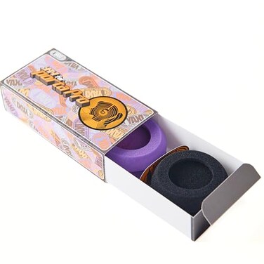YAXI EARPADS for Koss PORTAPRO 2Pairs PurpleBlack